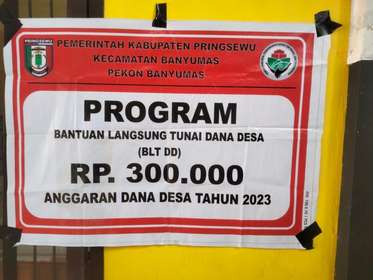 PEMBAGIAN BLT DDTAHAP IV BULAN OKTOBER SAMPAI DESEMBER 2023