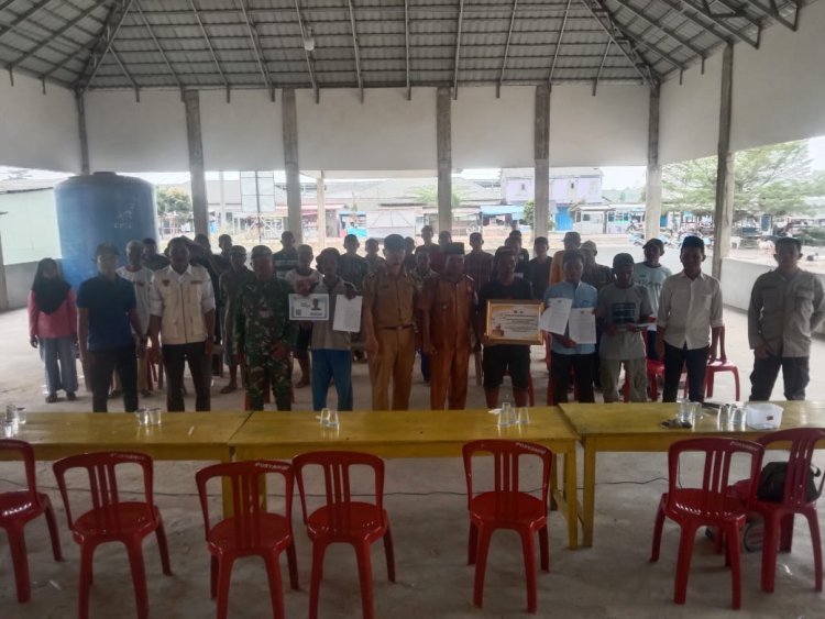 Desa panggung jaya salurkan bantuan tunai BLT