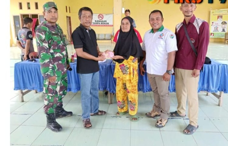 Desa Sungai Sidang Kembali Salurkan Bantuan BLT DD