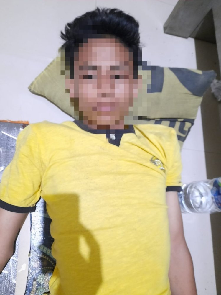 Apes, Jatuh Dari Motor Usai Mencuri, Warga Kecamatan Way Jepara Serahkan Pelaku ke Polisi