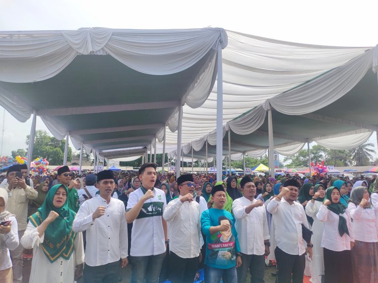 Majelis Taklim dan Ulama se Lamtim Deklarasikan Dukungan untuk AMIN