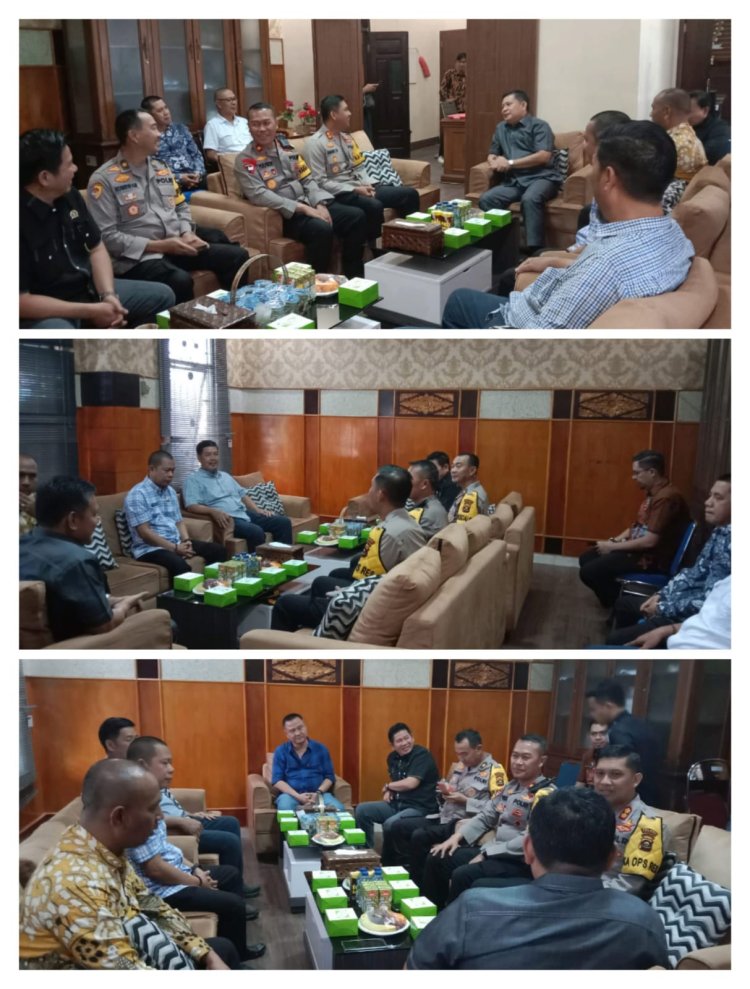 Baru Menjabat, Kapolres Oku AKBP Imam Zamroni, S.I.K., M.H., Silaturahmi Dengan Pj. Bupati Oku