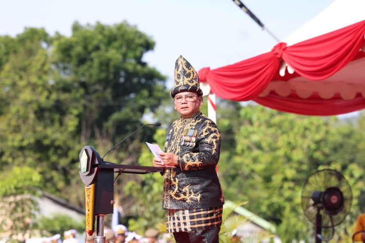 Pj Gubernur Sultra Jadi Irup Di Peringatan HUT Koltim Ke-11