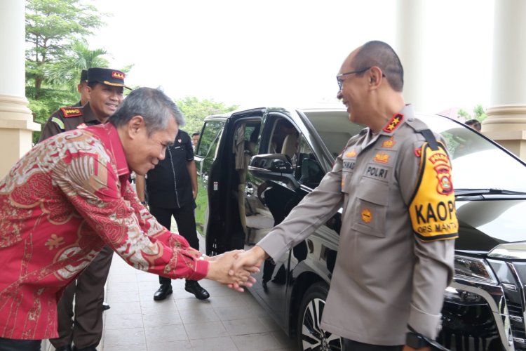 Arahan Kapolda Sumsel kesiapan konser musik dalam acara HUT Kabupaten Ogan Ilir (Indralaya)
