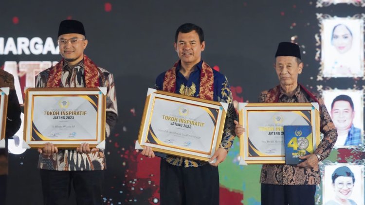 Kapolda Jateng Irjen Ahmad Luthfi dan Pakar Forensik Kombes Dr Summy Hastry Dinobatkan Menjadi Tokoh inspiratif Jawa Tengah 2023.