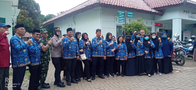 PJ Bupati Bogor Asmawa Tosepu.AP.M.S.I Lakukan Kunjungan Kerja Ke Desa Cikeas