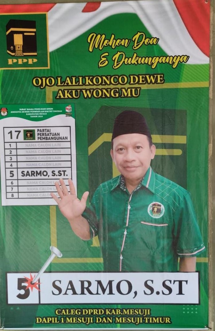 Sarmo, S.ST Siap Mengabdi Untuk Masyarakat Dapil 1 Mesuji dan Mesuji Timur
