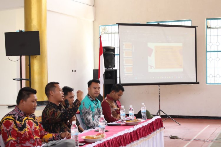 Wujudkan Pelaksanaan Pemilu 2024 Lancar dan Tertib, KPPS Lapas Kotaagung Ikuti Bimtek dan Simulasi Pemungutan Suara Bersama PPK Kotaagung Barat