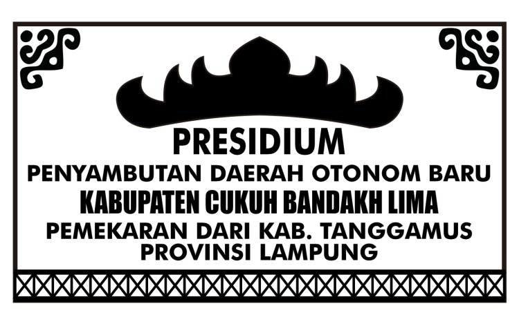 Siruaya Utamawan Didaulat menjadi ketua umum Presidium  DOB Kabupaten Cukuh Bandakh Lima