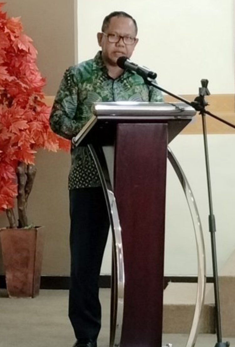 PJ Bupati Sulfakar Resmi Buka FGD Penguatan Hubungan Antar kelembagaan di Lee man Hotel