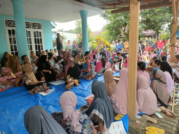 Kampanye Terakhir Nyumarno Caleg DPRD Kabupaten Bekasi Dapil 7 Blusukan 6 Titik di Cikarang Timur Kabupaten Bekasi