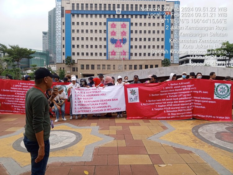 Pengelola Apartemen Puri Park View Tergugat, Warga Jakarta Barat Bersuara"