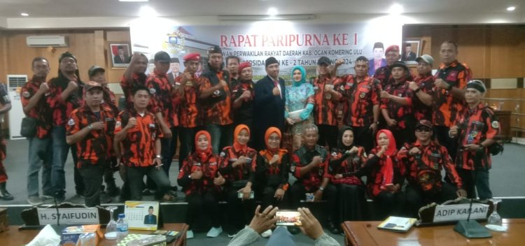Yusirwan,S.IP dilantik sebagai anggota DPRD OKU sebagai PAW (Pengganti Antar Waktu) periode 2019/2024