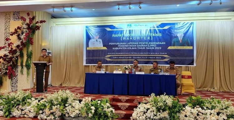 Pastikan Penyelenggaraan Pemerintahan Yang Transfaran Dan Akuntabel, Pemda Koltim Gelar Rakortek