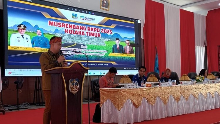 Pemda Koltim Gelar Musrenbang Kabupaten, Bupati Azis : Semoga Menghasilkan Perencanaan Pembangunan Yang Pro Rakyat