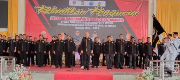 GRANAT Mesuji Resmi Dilantik Ketum Granat,  DPC MOI Kab MESUJI Beri Ucapan Selamat
