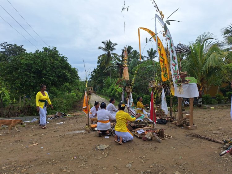 Sambut Hari Raya Nyepi Bagi Umat Hindu, PHDI Kolaka Timur Gelar Perayaan Tawur Agung Kesanga