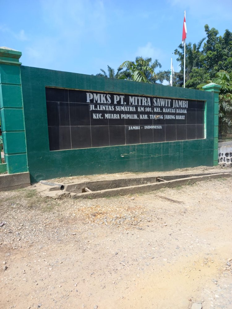 Diduga Pimpinan PT Mitra Sawit Jambi Melalui Security Usir Wartawan
