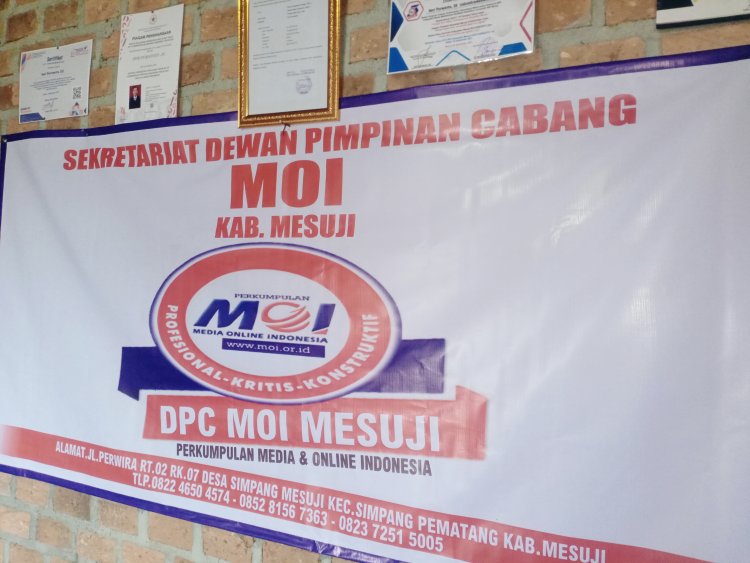 20 Kabiro Media Pengurus DPC MOI Mesuji Adakan Konsolidasi 2024
