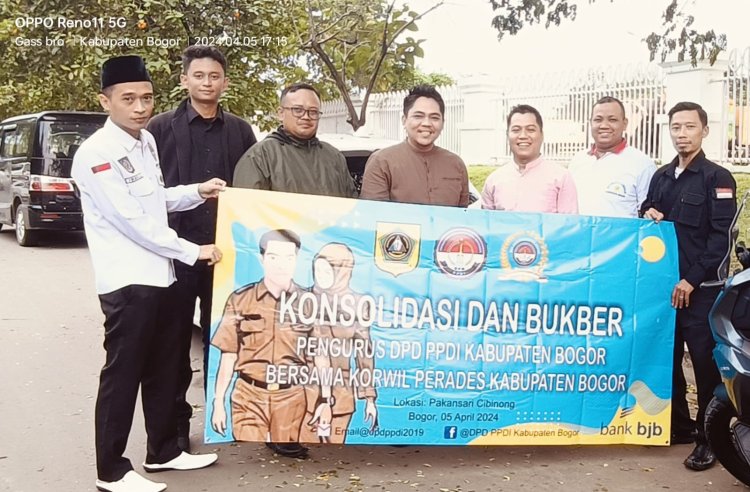 KONSOLIDASI DPD PPDI KABUPATEN BOGOR DAN APRESIASI KINERJA PJ BUPATI BOGOR 