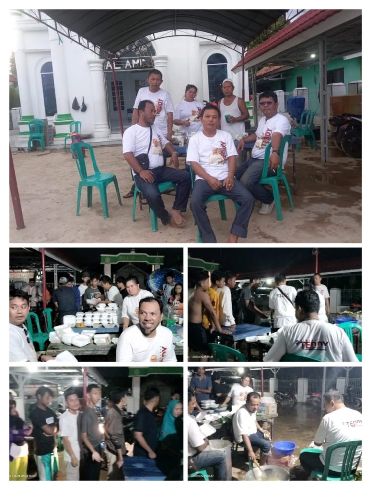Sahabat Teddy membuka dapur umum buat masyarakat korban banjir