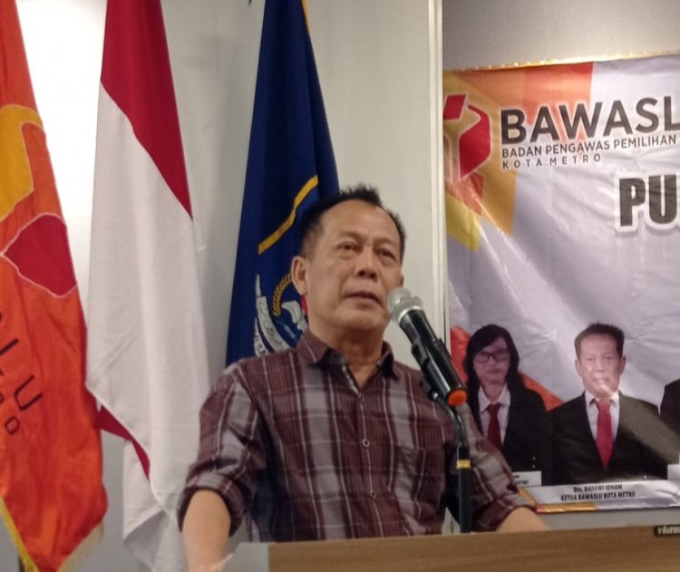 Percepat Sosialisasi, Bawaslu Kota Metro Gandeng 48 Organisasi Profesi