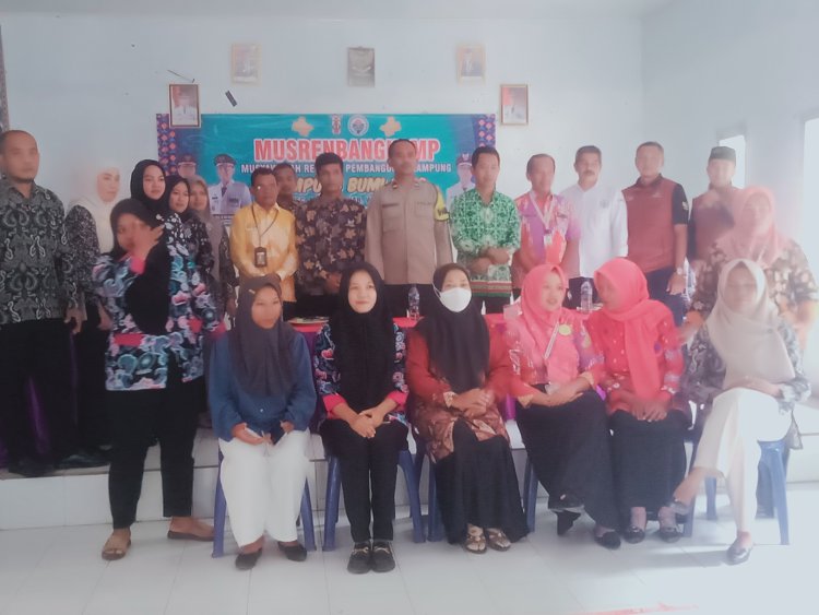 Kampung Bumi Rejo Kecamatan Baradatu Menggelar Acara Musrenbangkamp