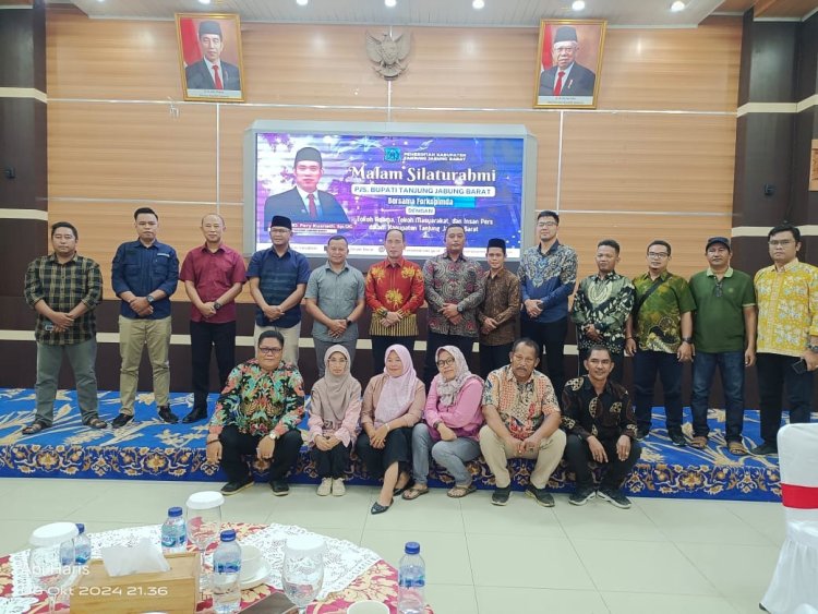 Dalam Menjaga Kondusifitas Jelang Pilkada Serentak 2024, Pjs Bupati Silaturahmi Bersama Toga, Tomas dan Insan Pers