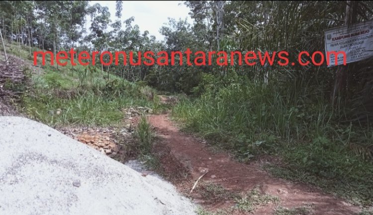 Kepala Kampung Bumi Rejo Kecamatan Baradatu di Duga Mark Up DD 2024