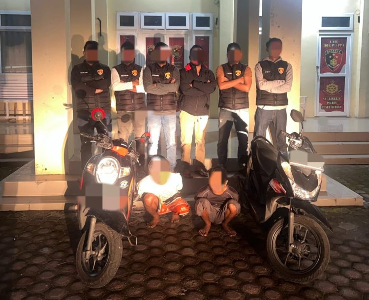 Polres Bener Meriah Ungkap Kasus Pencurian Sepmor Dua Pelaku Asal Aceh Tengah Ditangkap