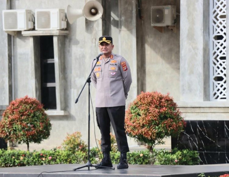 Pimpin Apel Perdana, Ini yang Ditekankan Kapolres Aceh Timur