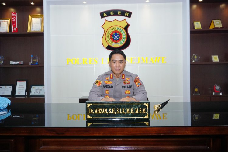 100 Hari Kerja Kapolres Lhokseumawe AKBP Dr. Ahzan: Fokus Pembenahan Internal dan Penegakan Disiplin