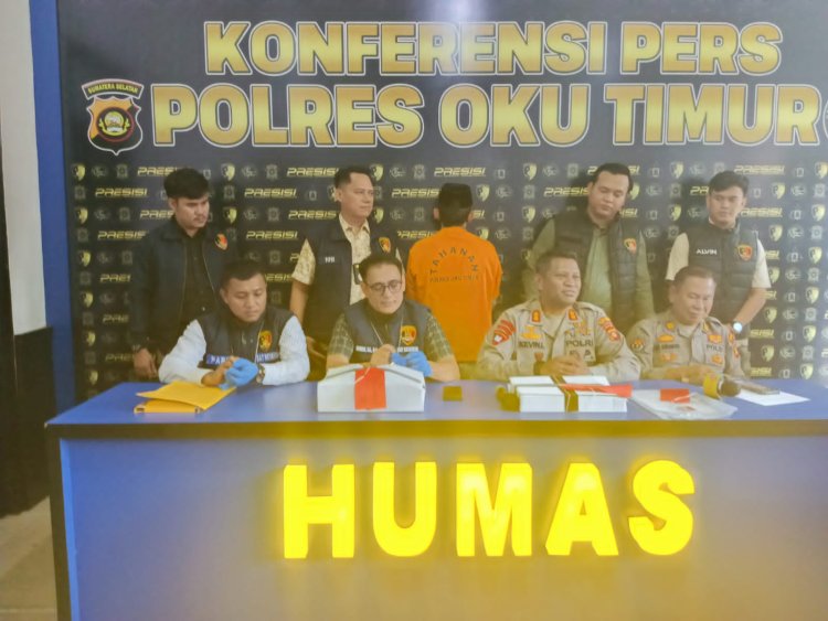 Eks Kepala Desa Perjaya Kecamatan Martapura, Kabupaten OKU Timur Ditetapkan Tersangka Korupsi Dana Desa Ratusan Juta