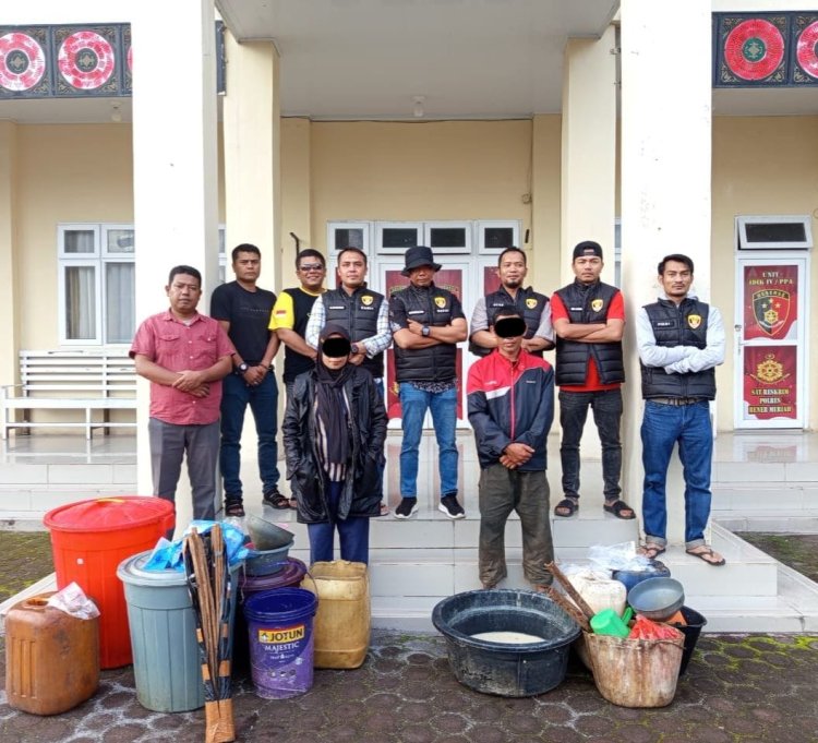 Meresahkan Masyarakat, Penjual Miras Diciduk Satreskrim Polres Bener Meriah