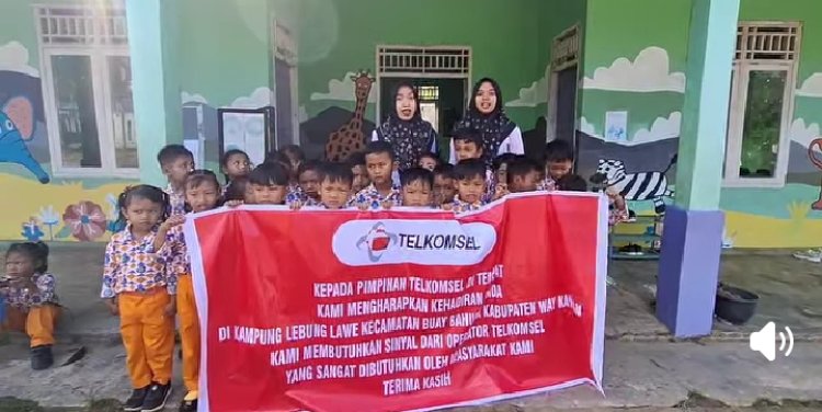 Masyarakat Lebung Lawe Sangat Mengeluh Akan Susahnya Jaringan Telkomsel.