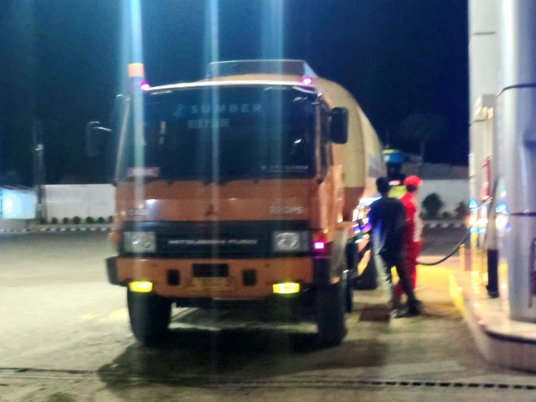 SPBU Sungai Lueng Kota Langsa, Bebas Jual Solar Subsidi ke Truk Tangki CPO, Tak Tersentuh Hukum