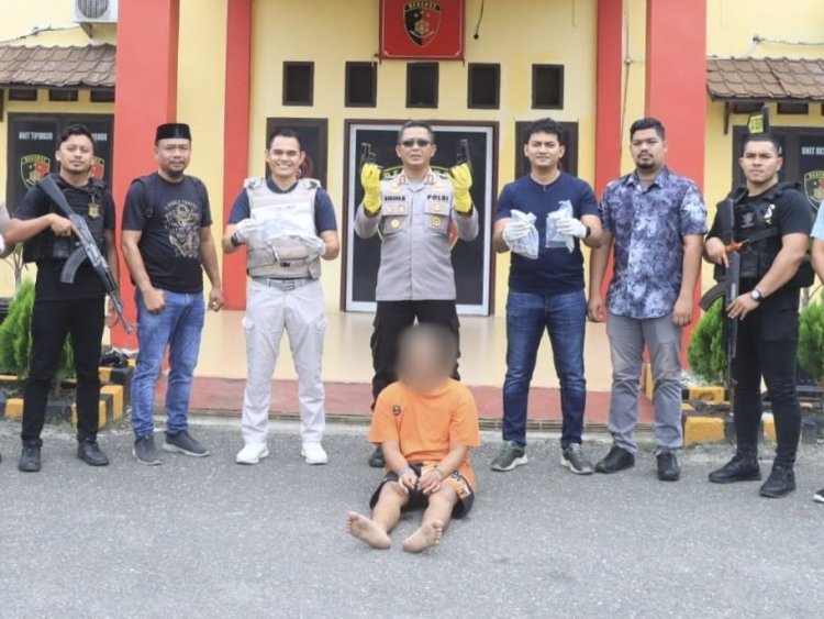 Kerjasama dengan DPO, Pemuda Aceh Utara Ditangkap, Dua Pucuk Senpi Diamankan