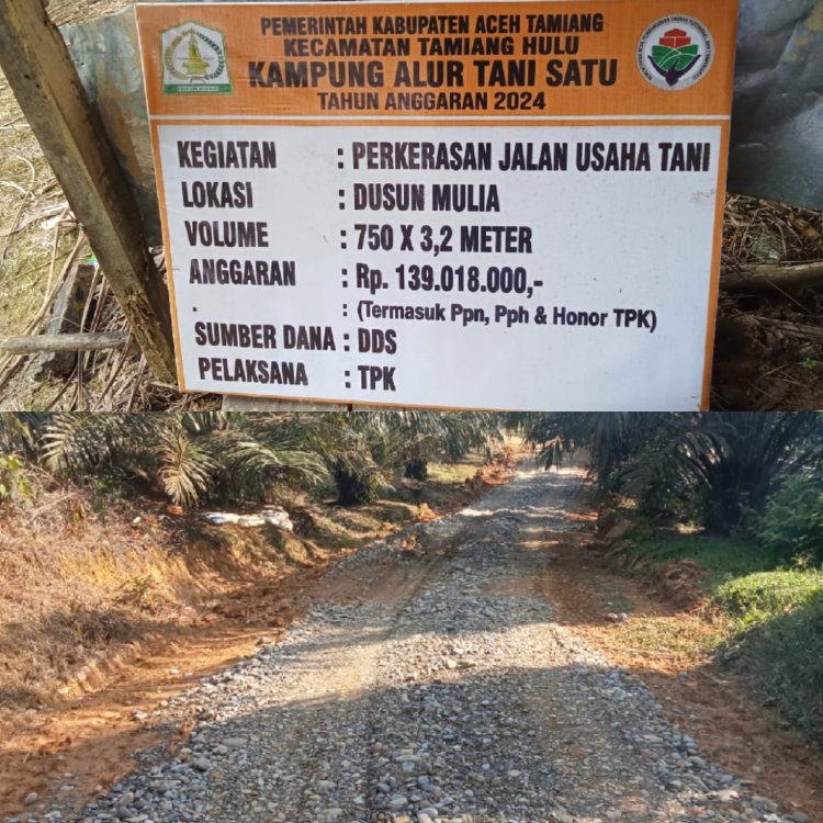 Datok Alur Tani Satu Aceh Tamiang Diduga Gunakan Dana Desa Untuk Kepentingan Pribadi