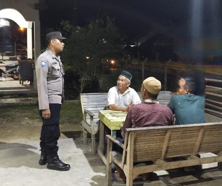 Polsek Syamtalira Bayu Intensifkan Patroli Malam, Ajak Warga Aktif Cegah Gangguan Keamanan