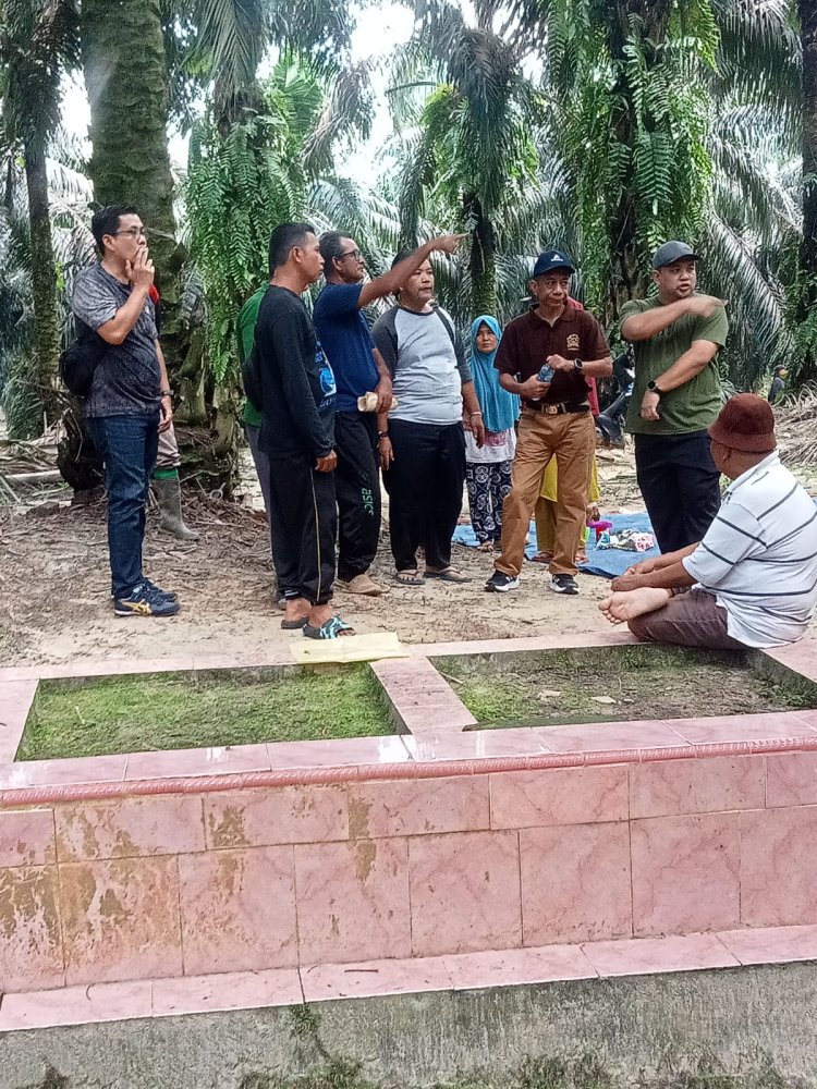 Diduga PT.DAS bukan hanya Mencuri Tanah Ulayat Desa Badang Tapi Juga Mencuri Tenda dan Pagar Makam Leluhur Masyarakat Desa Badang