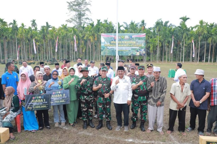 Bupati Anwar Sadat Apresiasi TMMD ke-124: Sinergi TNI dan Rakyat Nyata Bangun Desa Bram Itam