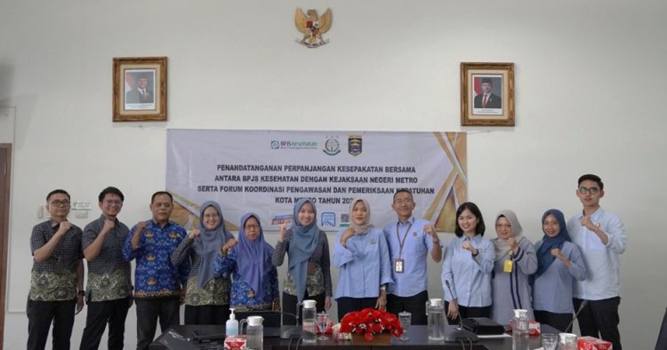 Optimalkan Kepatuhan Badan Usaha, BPJS Kesehatan Jalin Kerja Sama dengan Kejaksaan Negeri Metro
