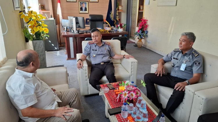 Metro Nusantara News-Korwil BIN OKU dan Anggota Lakukan Kunjungan ke Rutan Kelas IIB Baturaja, Pererat Silaturahmi dan Sinergita