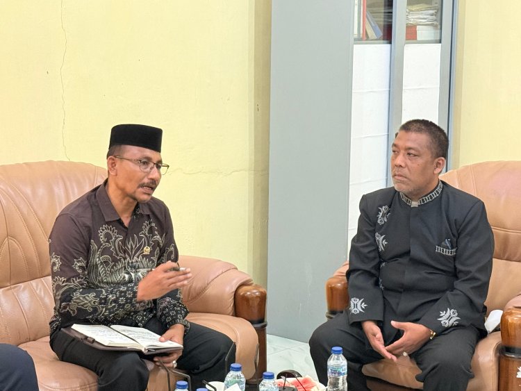Dalam Rangka Pengawasan UU ASN, Haji Uma Kunjungi BKPSDM Kabupaten Pidie