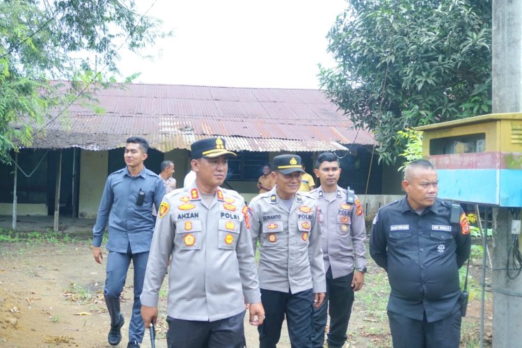 Tinjau Polsek Syamtalira Bayu, Kapolres Lhokseumawe Apresiasi Pemanfaatan Pekarangan untuk Ketahanan Pangan