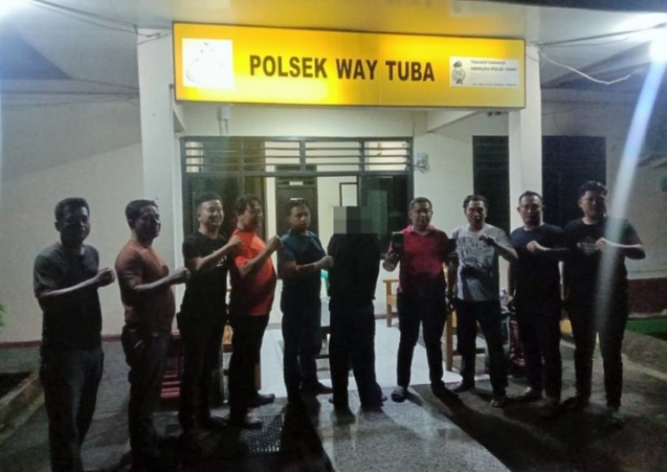 Curat di Way Kanan, Polsek Way Tuba Ringkus Pelaku Curi HP dan Uang di Way Tuba Asri
