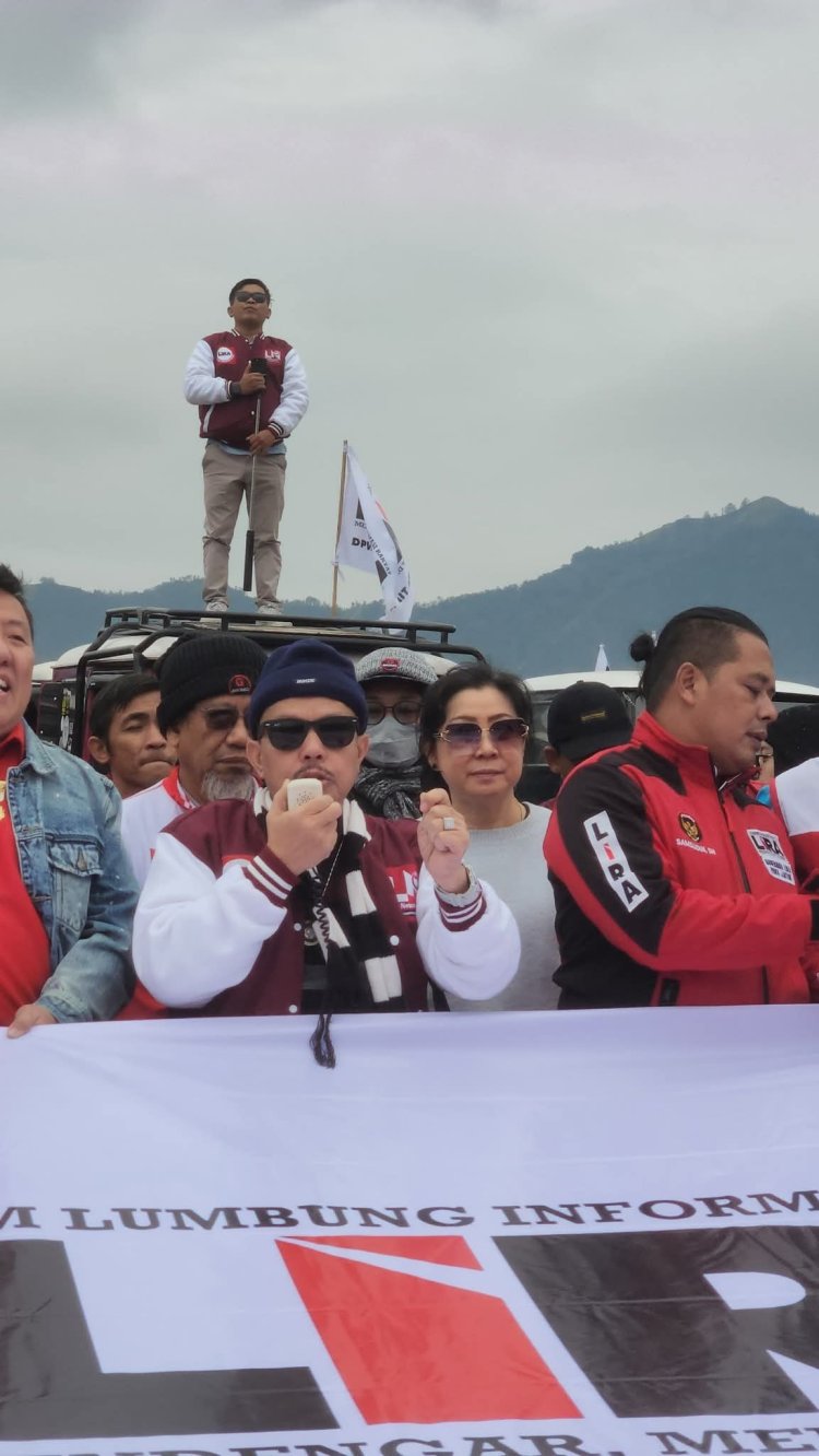 LIMA MAKLUMAT LSM LIRA DUKUNG PRABOWO BERANTAS KORUPSI DAN 