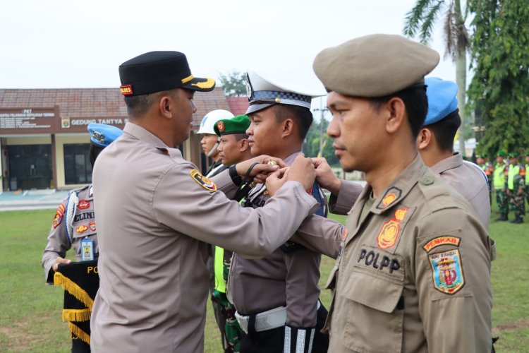 Polres Way Kanan Gelar Operasi Patuh Krakatau 2025