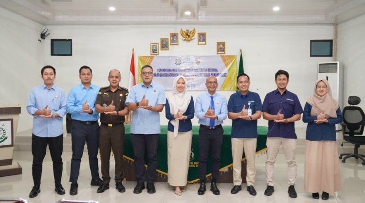 Sebagai upaya meningkatkan kepatuhan badan usaha, BPJS Kesehatan Cabang Metro membangun sinergi dengan Kejaksaan Negeri Tulang Bawang Barat. Hal ini diwujudkan dengan penandatanganan Kesepakatan Bersama, pada kamis (26/6).