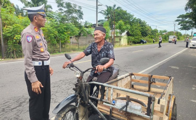 Operasi Patuh Seulawah 2025 Digelar, Polres Aceh Timur Fokus Edukasi Masyarakat Pentingnya Tertib Berlalu Lintas